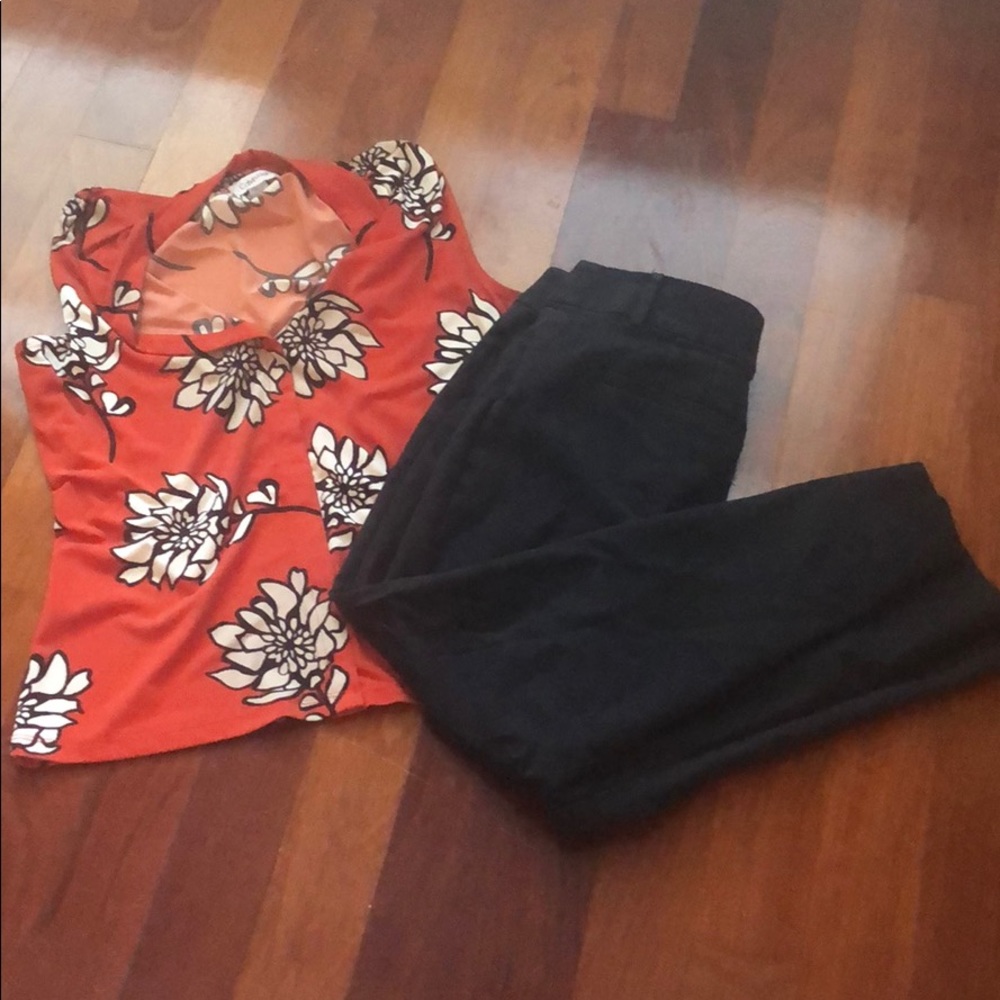 Loft capris in good condition, size 6